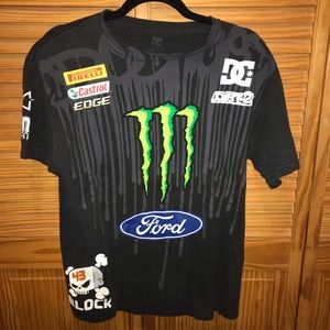 Vintage Ken Block Monster Sponsor Tee